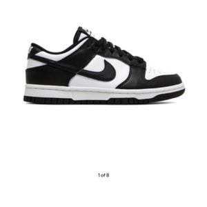Nike panda dunk lows size us 6.5